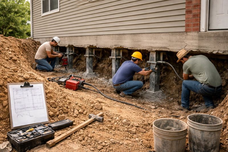 Foundation Repair in Morgan Hill, CA