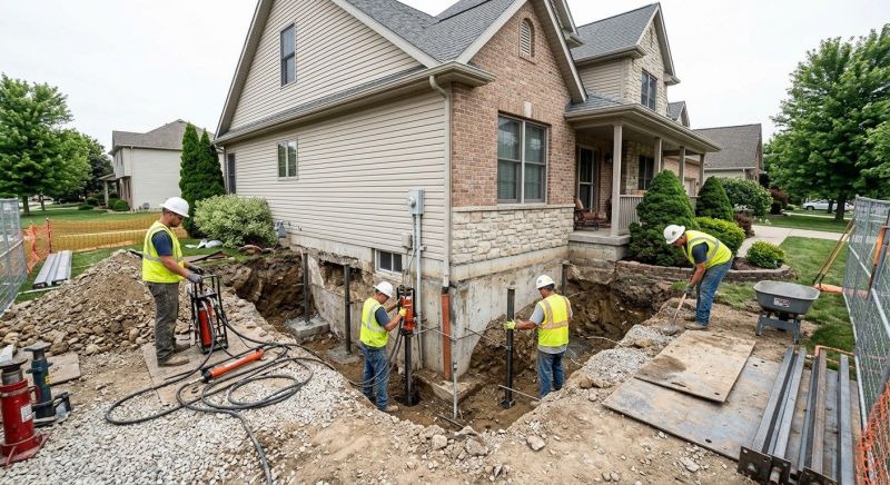 Building Foundation Repair in Los Gatos, CA