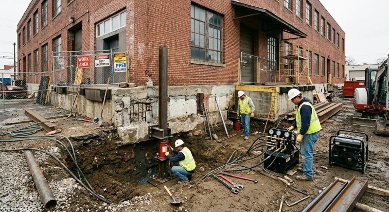 Commercial Foundation Repair in Morgan Hill, CA