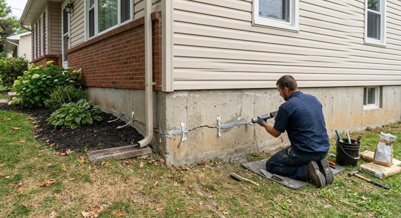 Cracked Foundation Repair in Hollister, CA