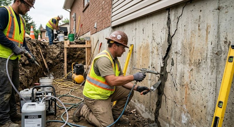 Cracked Foundation Repair in Santa Cruz County, CA