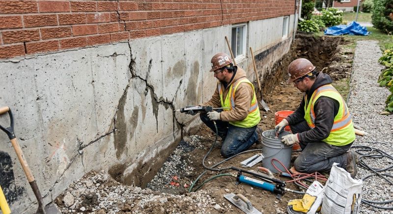 Cracked Foundation Repair in Santa Cruz County, CA