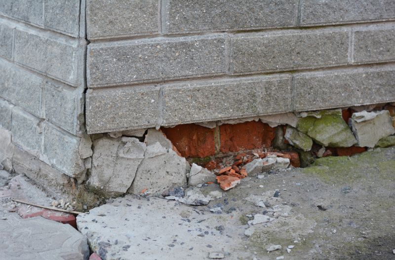 Cracked Foundation Repair in Scotts Valley, CA