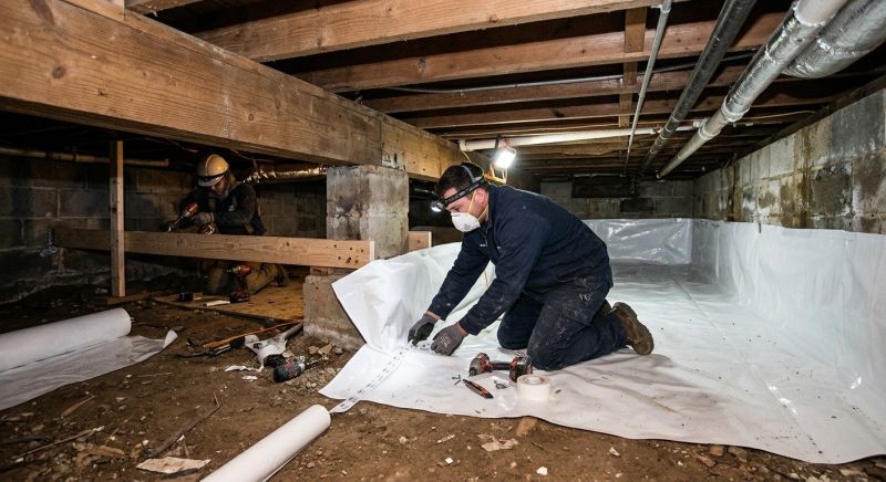 Crawl Space Leveling in Morgan Hill, CA