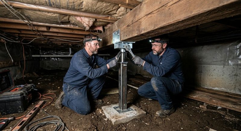 Crawlspace Foundation Repair in Santa Clara, CA
