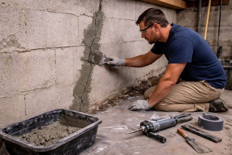 Foundation Crack Repair in Gilroy, CA