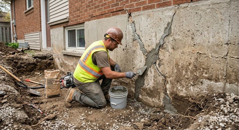 Foundation Crack Repair in Los Gatos, CA