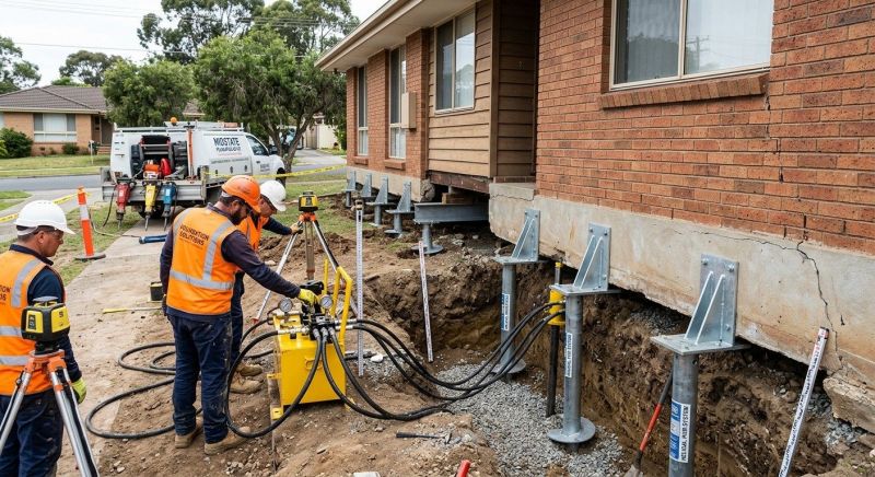 Foundation Jacking in Morgan Hill, CA