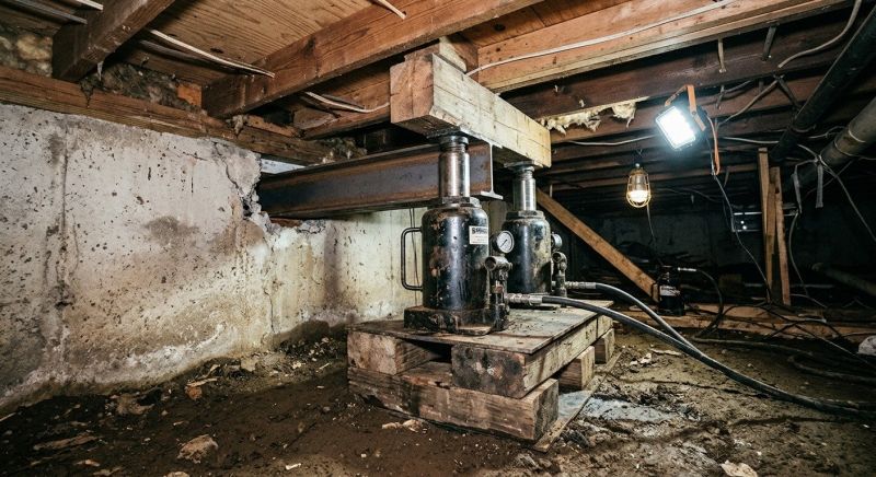 Foundation Jacking in Morgan Hill, CA