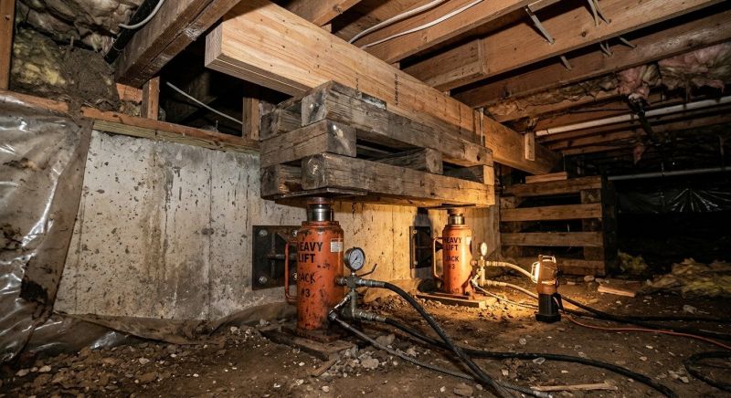Foundation Jacking in Los Gatos, CA