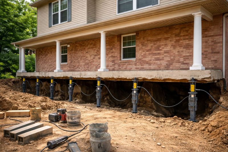 Foundation Jacking in Los Gatos, CA