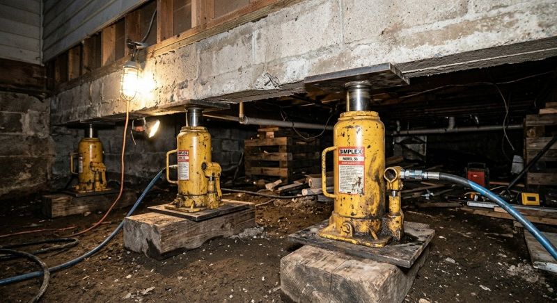 Foundation Jacking in San Juan Bautista, CA