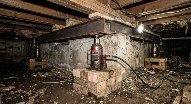 Foundation Jacking in Santa Cruz, CA