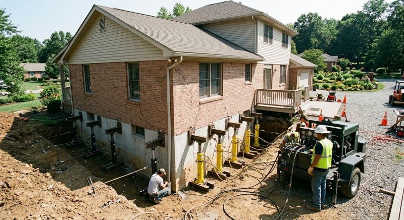 Foundation Jacking in Scotts Valley, CA