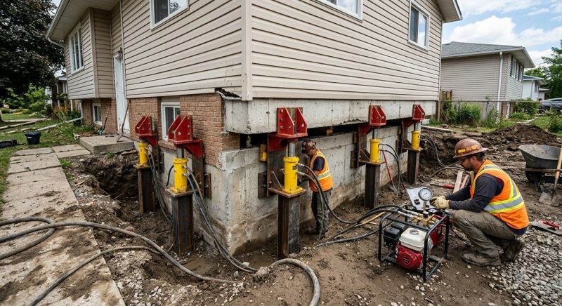 Foundation Lifting in San Jose, CA