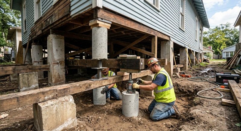 Foundation Pier Repair in Morgan Hill, CA
