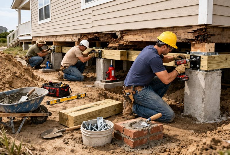 Foundation Raising in Hollister, CA
