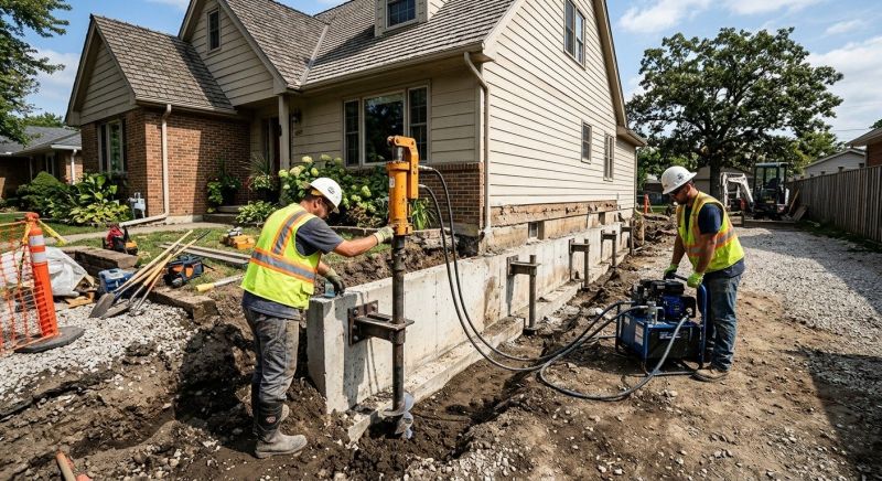 Foundation Stabilizing in Gilroy, CA