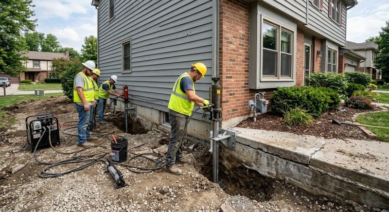 Foundation Stabilizing in Gilroy, CA