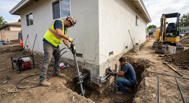 Foundation Stabilizing in Hollister, CA