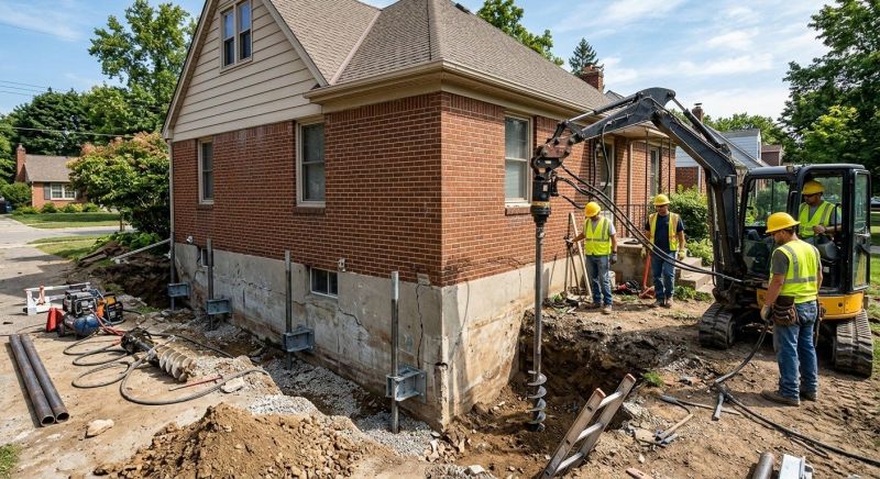 Foundation Stabilizing in San Juan Bautista, CA