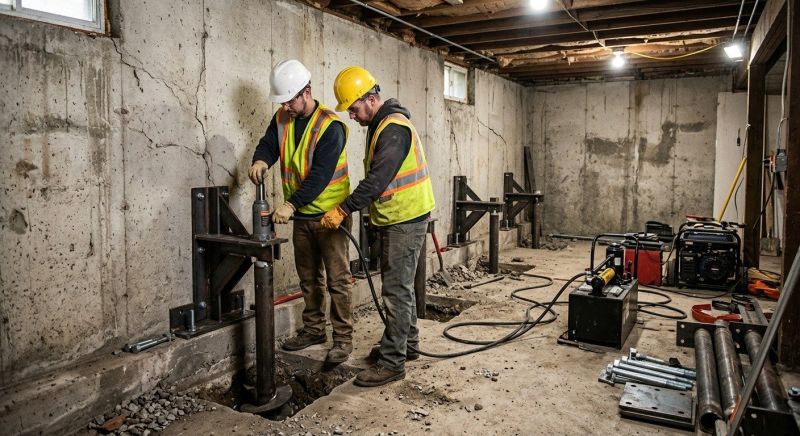 Foundation Stabilizing in Scotts Valley, CA