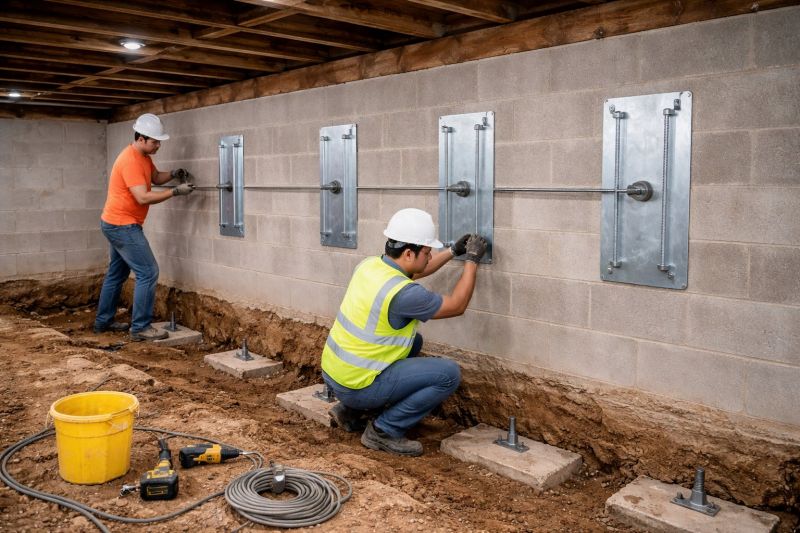 Foundation Stabilizing in Scotts Valley, CA