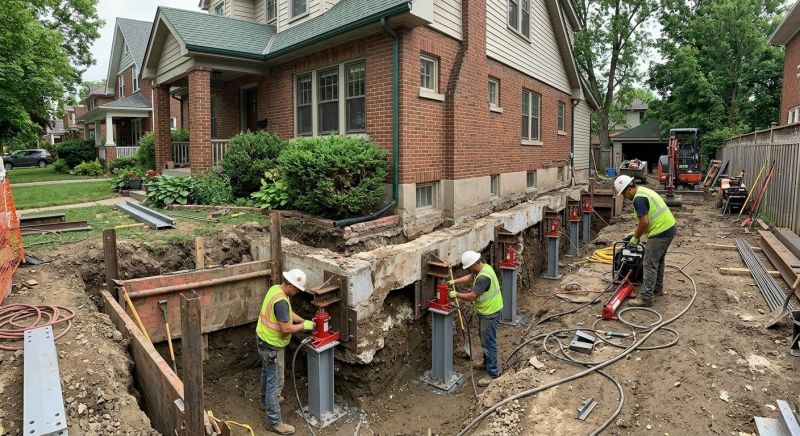 Foundation Underpinning in Morgan Hill, CA