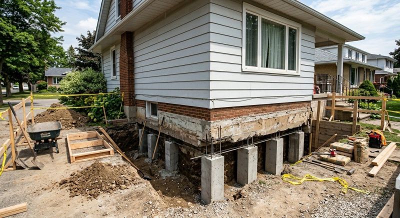 Foundation Underpinning in Morgan Hill, CA