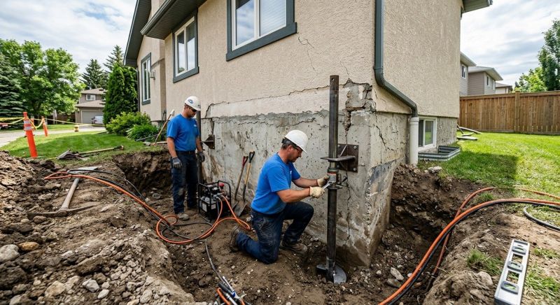 Helical Pile Installation in Morgan Hill, CA