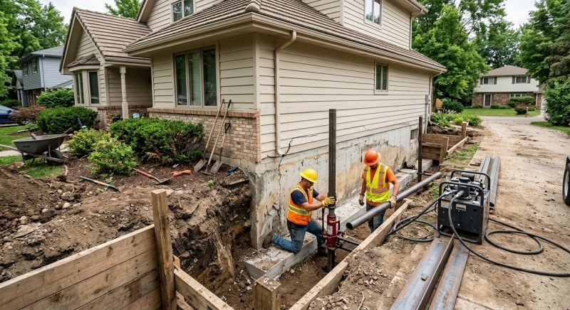 House Foundation Repair in Capitola, CA
