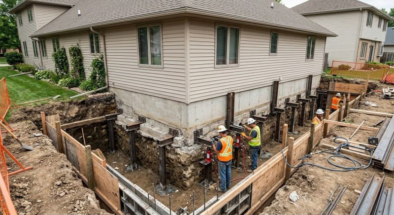 House Underpinning in Morgan Hill, CA