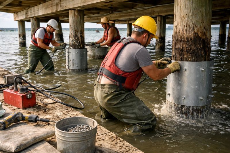 Piling Repair in Los Gatos, CA