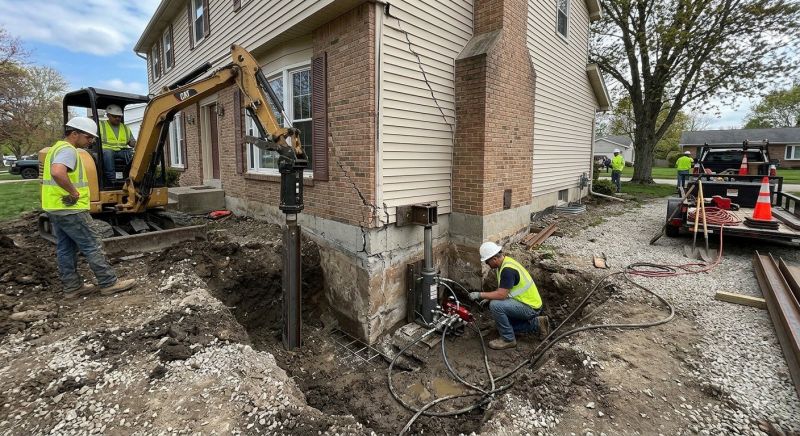 Sinking Foundation Repair in Santa Cruz, CA