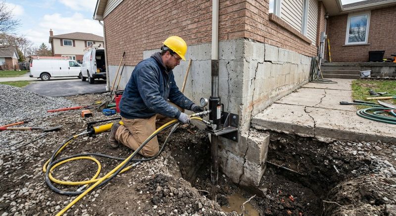 Sinking Foundation Repair in Santa Cruz, CA