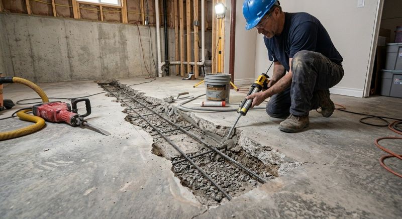 Slab Foundation Repair in Morgan Hill, CA