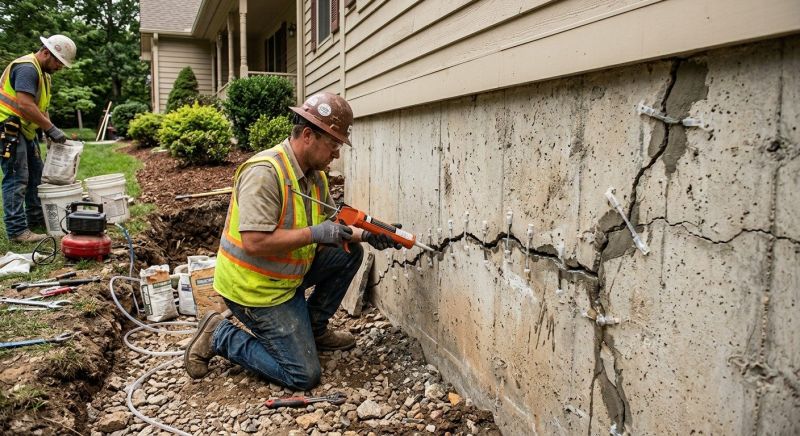 Structural Crack Repair in Morgan Hill, CA