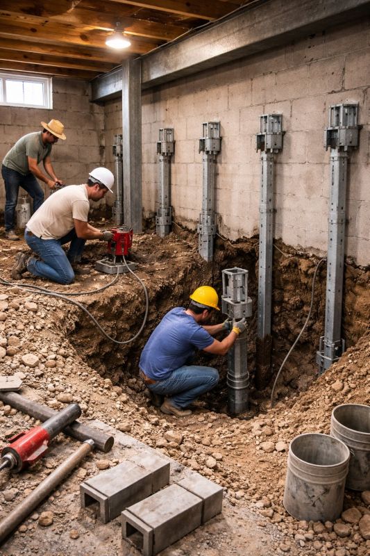 Structural Underpinning in Morgan Hill, CA