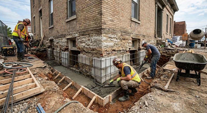 Structural Underpinning in Morgan Hill, CA