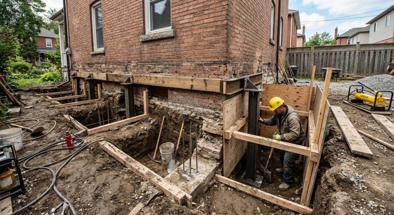 Underpinning Repair in Morgan Hill, CA